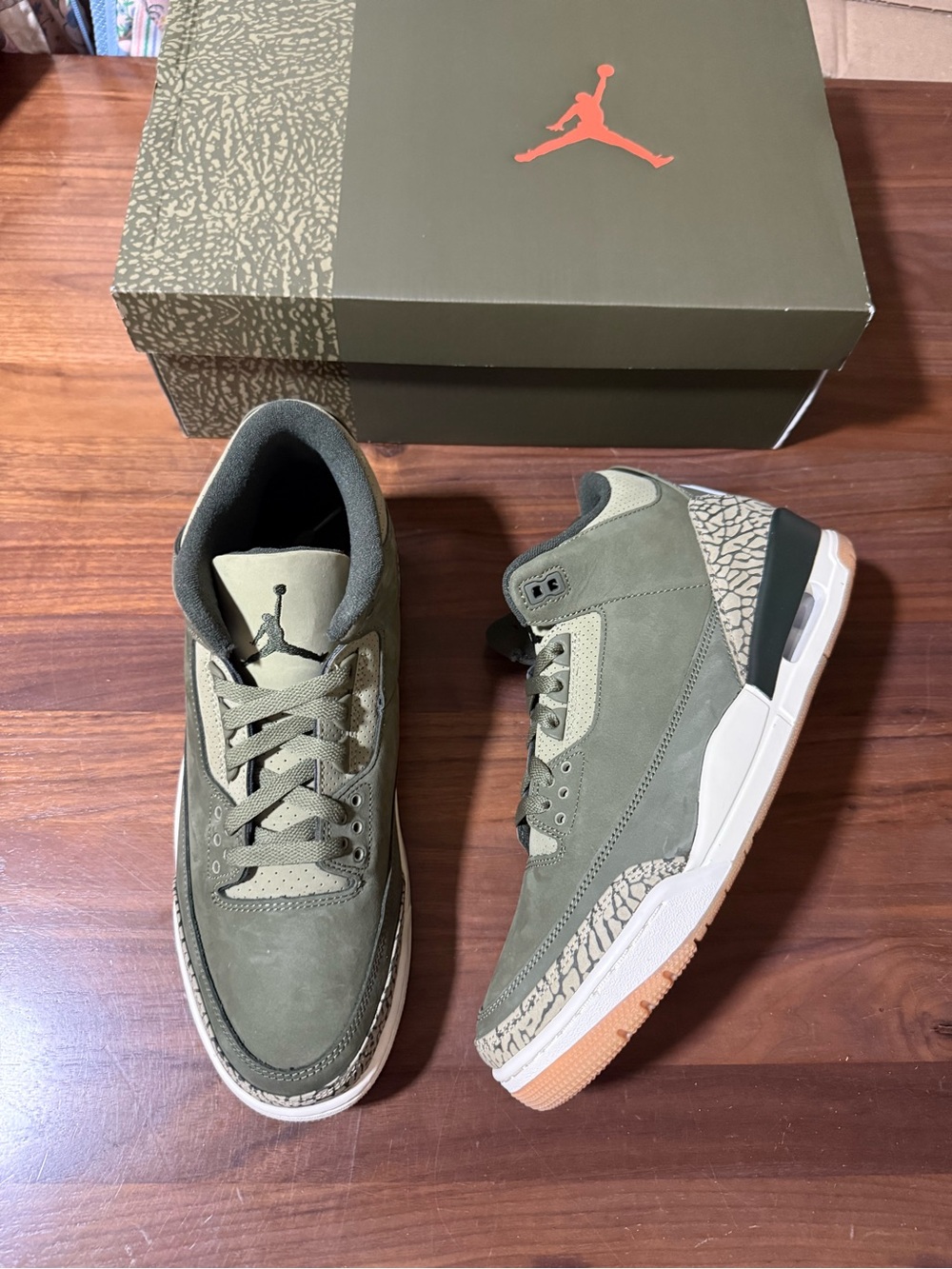 Nike Air Jordan Retro 3 AJ3 “Family Affair” Green Basketball Sneakers Size 11